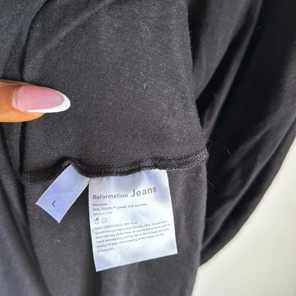 Reformation Rou Knit Midi Dress Large - Picture 10 of 13